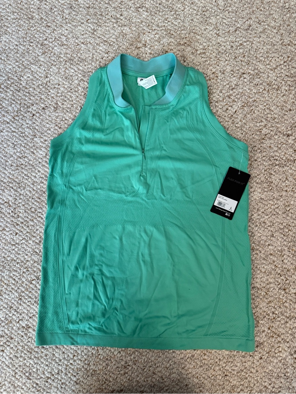 Women's jade Green racerback Performance Top